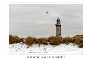 Winter in Warnemünde van Felix Lachmann