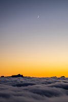 Yellow after-sunset