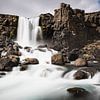 Wasserfall Öxarárfoss in Island (horizontale Ausrichtung) von Tim Emmerzaal