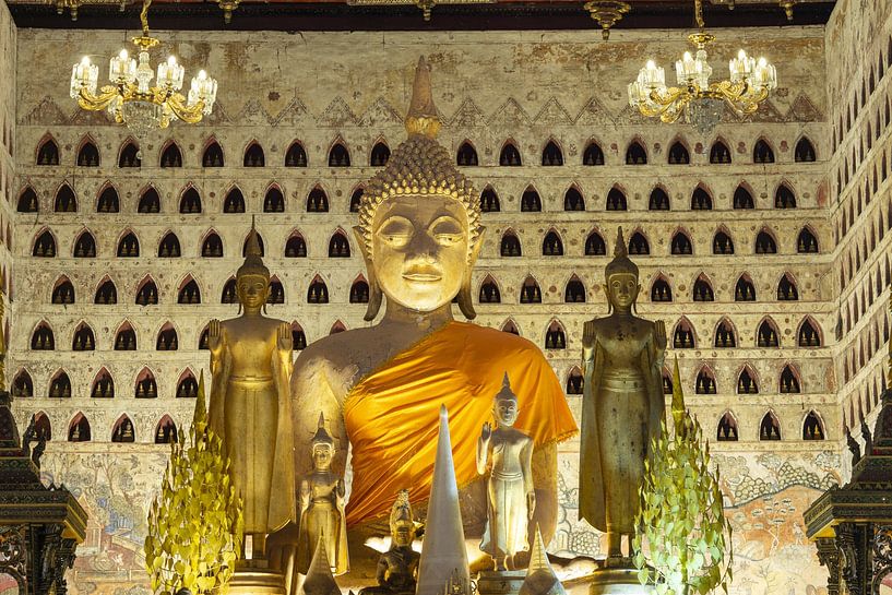 Boeddha in Wat Si Saket van Walter G. Allgöwer