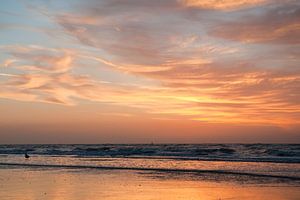 Sunset in Westende - Belgium