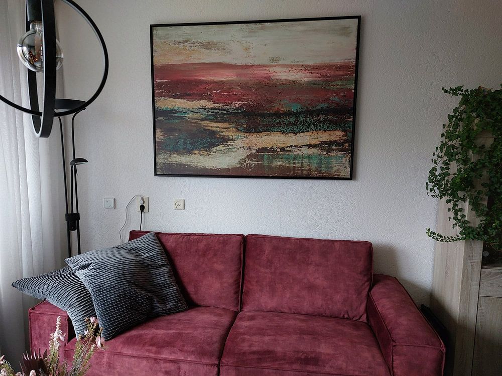 Red Heaven 03  by Willie Roosenbrand Art 