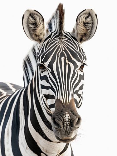 zebra portret