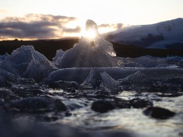 Glaces en Islande sur Roy Poots