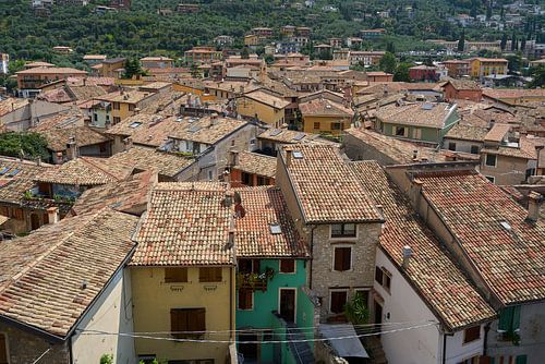 Daken van de oude stad Malcesine