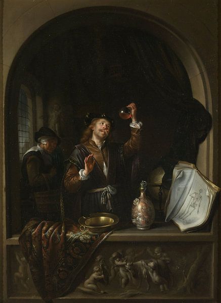 The Doctor, Gerard Dou by Masterful Masters