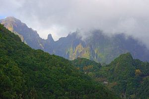 Montagnes de Madère sur Michel van Kooten