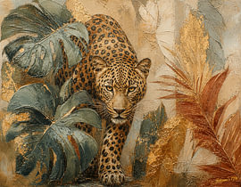 Imperial Jungle-Kollektion – Leopard