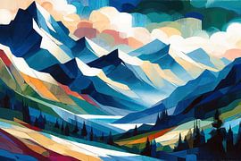 In the mountains by Kay Weber