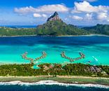 Bora Bora vanuit de lucht van Ralf van de Veerdonk thumbnail