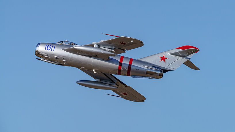 Mikojan-Gurewitsch Mig-17F Fresko. von Jaap van den Berg