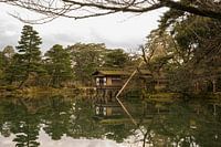 Japanse tuin Kenroku-en in Japan