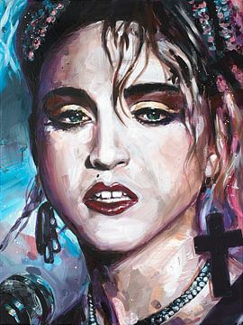 Madonna painting by Jos Hoppenbrouwers