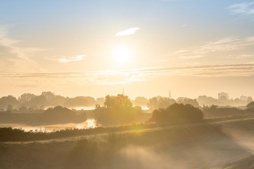 Sunrise above Groningen