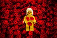 Lego American beauty filmposter