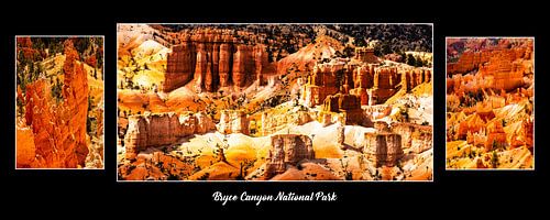 Triptychon Bryce Canyon National Park