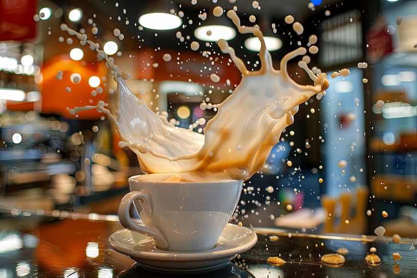 Kaffee-Kunst von Egon Zitter