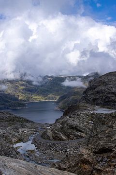 glacier lake by Sebastian Stef