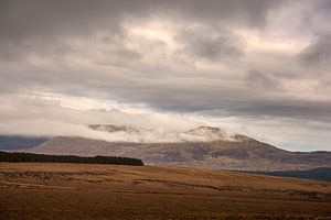 Clouds over Ballycroy National Park in Ireland