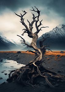 Raue Landschaft