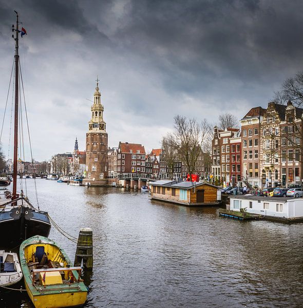 Montelbaanstoren in Amsterdam van Hamperium Photography