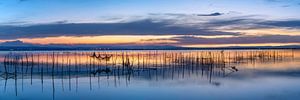 See Landschaft im Sonnenuntergang
