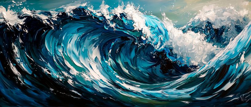 L'art de la vague par Poster Art Shop