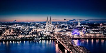 Köln Skyline von davis davis