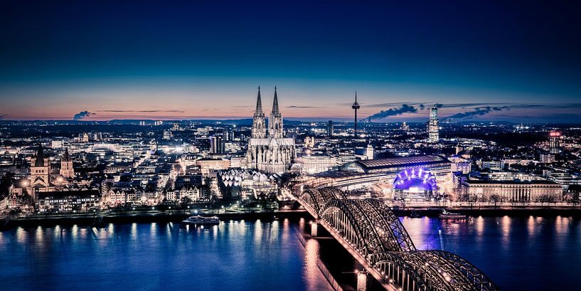 Skyline de Cologne par davis davis
