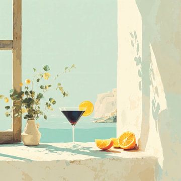 Cocktail aan Zee no.2 van Studio BB