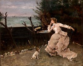 In tiefem Nachdenken, Alfred Stevens