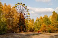 The abandoned Ferris wheel in Pripjat by Truus Nijland thumbnail