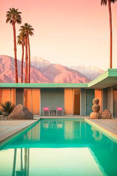 Motel 66 in Palm Springs van Philippe HUGONNARD