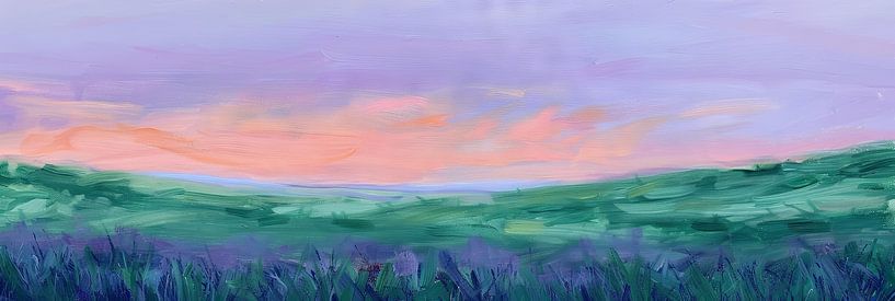 Meadow Landscape by Poster Art Shop