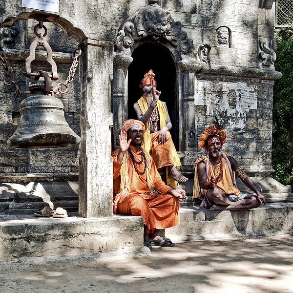 Sadu's Kathmandu Nepal 2 par Jan van Reij