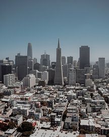 Skyline of San Francisco by Fabiroams