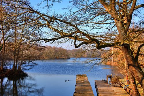 Reservoir zicht