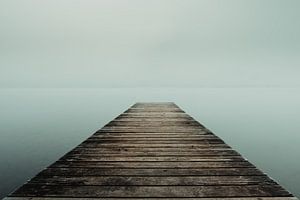 Nebel über dem Sempacher See