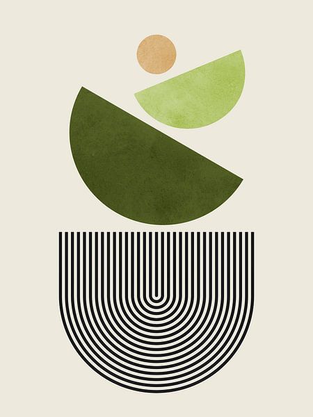 Circles and lines 9 by Vitor Costa