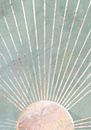 Sage Green Boho Sun by Sarah Manovski thumbnail