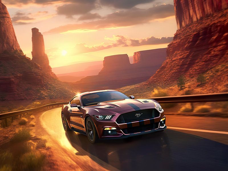 Ford Mustang Auto van FotoKonzepte