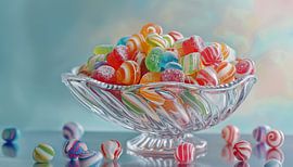 Süßigkeiten im Glas-Panorama von TheXclusive Art