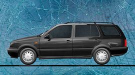 VW Golf 3 Variant in black by aRi F. Huber