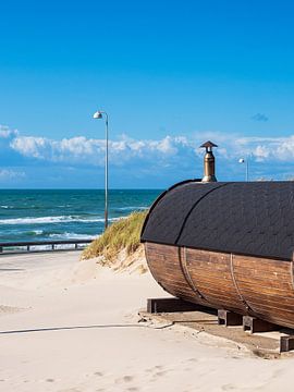 Düne und Strand bei Hirtshals in Dänemark von Rico Ködder