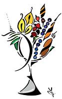Bouquet of coloured flowers