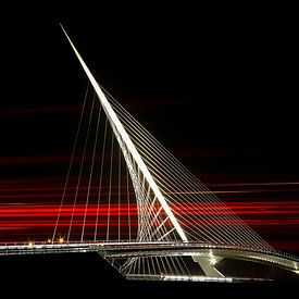 Zitat: Calatrava-Brücke in Hoofddorp von Heidi Bol