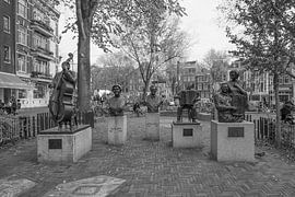 Volkzangers vereeuwigd van Peter Bartelings