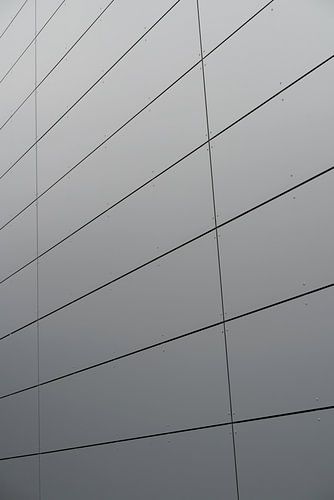 Façade en aluminium