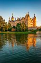 Schloss in Schwerin am Abend von Martin Wasilewski Miniaturansicht