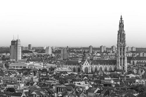 Het stadsgezicht van Antwerpen